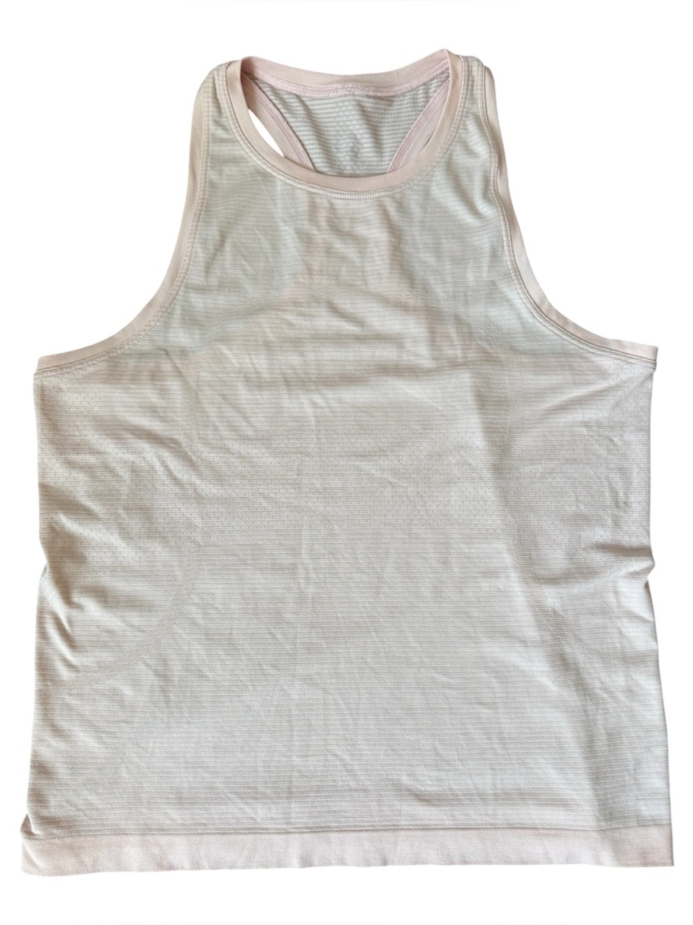 LULULEMON Swiftly Tech Racerback Light Pink Tank Size 8